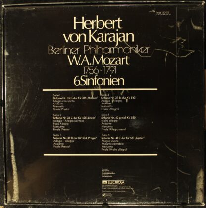 EMI F 666 150/52 - Herbert von Karajan, Berliner Philharmoniker, - Image 2