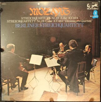 Eurodisc OQ-7167-K - Wolfgang Amadeus Mozart, Suske-Quartett - S