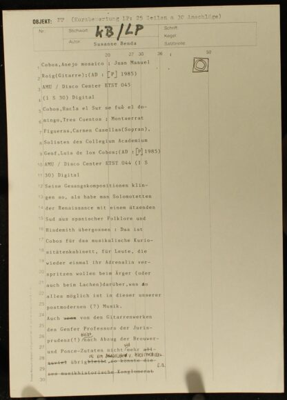 AMU-Records ETST 045 - Luis De Los Cobos, Juan Manuel Roig - Ane - Image 3