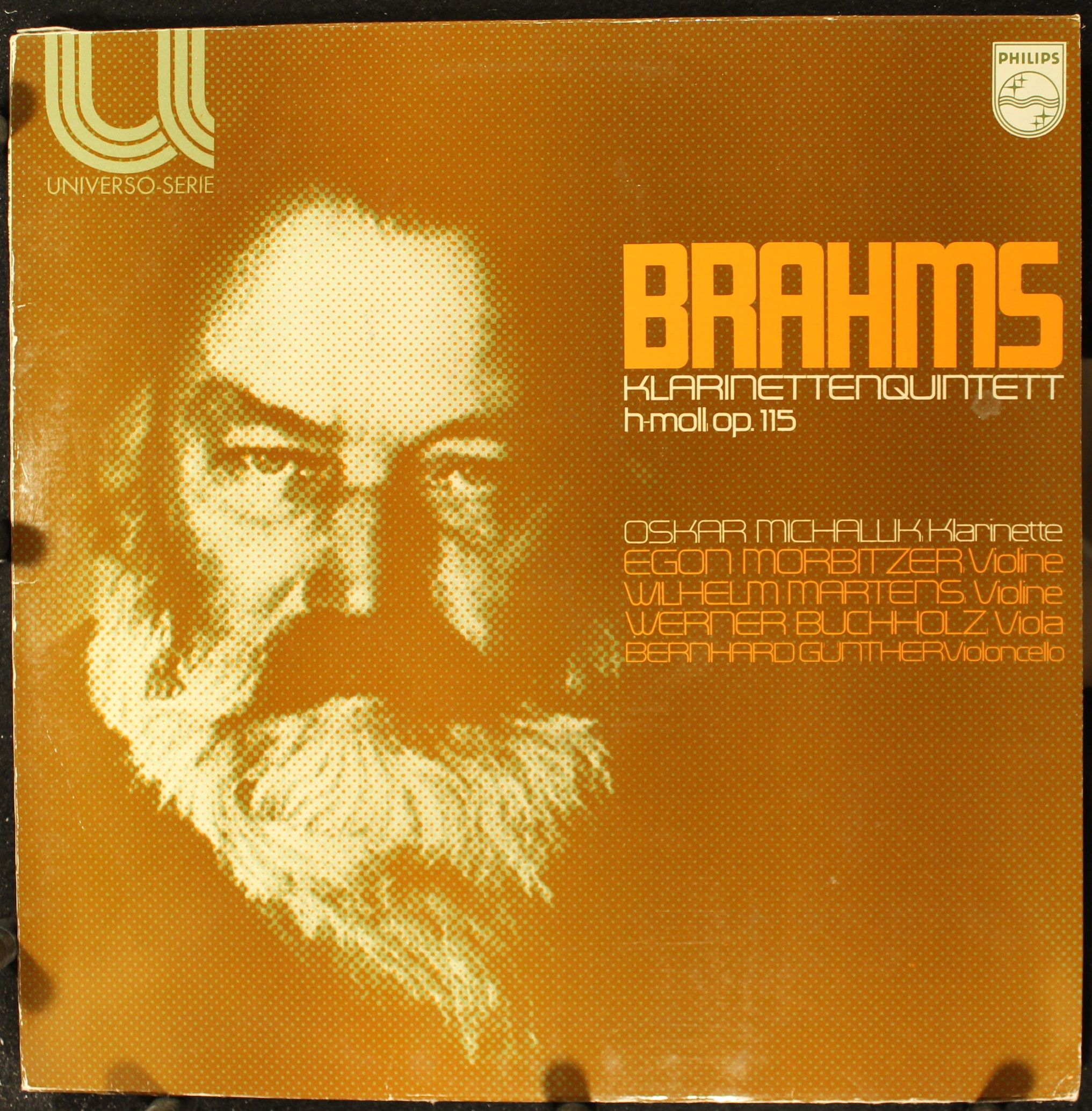 Philips 6580 057 - Johannes Brahms, Oskar Michallik, Egon Morbit