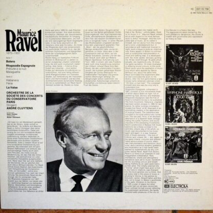 His Master's Voice 1C 037-10 759 - Maurice Ravel, Orchestre De L - Image 2