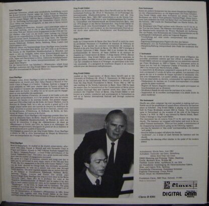 Claves D 8301 - Franz Schubert, Ernst Haefliger, Jörg Ewald Dähl - Image 3