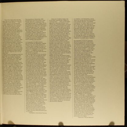 Deutsche Harmonia Mundi DMR 2007 D - Charles Ives, Johannes Brah - Image 3