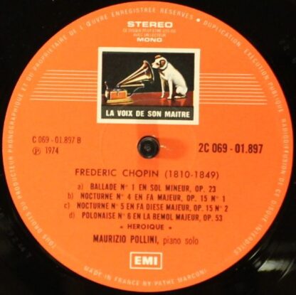 EMI 2 C 069-01897 - Frédéric Chopin, Maurizio Pollini - Nocturne - Image 5