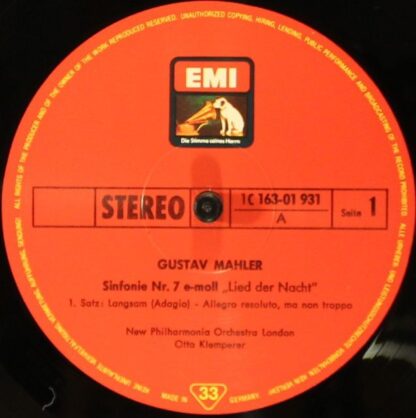 Die Stimme Seines Herrn 1 C163-01 931/32 - Gustav Mahler, Otto K - Image 5