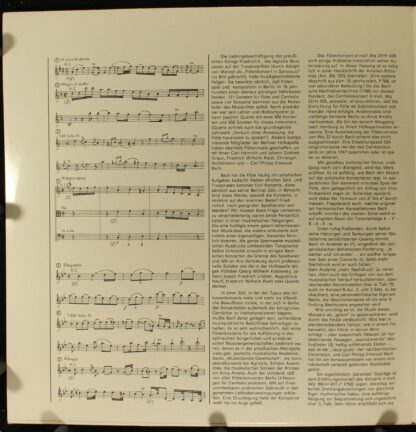 Eterna 7 25 060-061 - Carl Philipp Emanuel Bach, Eckart Haupt, K - Image 3