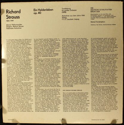 Eterna 8 26 206 - Richard Strauss - Ein Heldenleben - Image 2