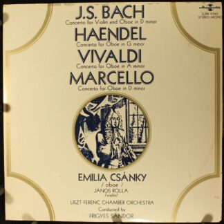 Hungaroton SLPX 11740 - Johann Sebastian Bach, Georg Friedrich H