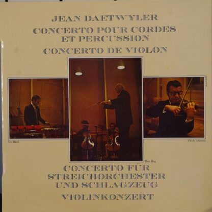 Evasion Disques EB 100 814 - Jean Daetwyler, Urs Herdi, Ulrich L