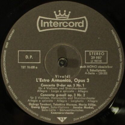 Intercord 29 987 - Antonio Vivaldi, Südwestdeutsches Kammerorche - Image 5
