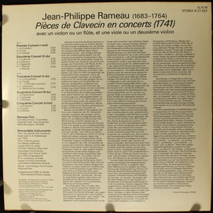 Eterna 8 27 697 - Jean-Philippe Rameau - Pièces De Clavecin En C - Image 2