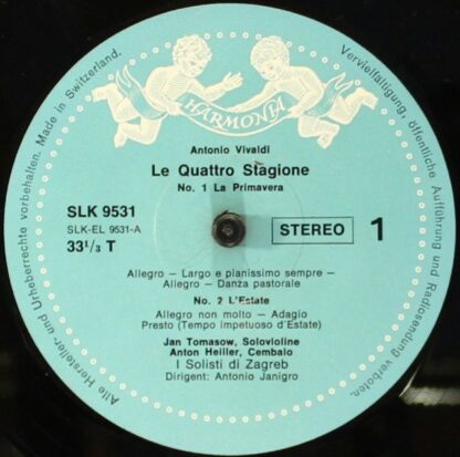 Harmonia (2) SLK 9531 - Antonio Vivaldi, Zagrebački Solisti, Ant - Image 3