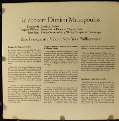 CBS 78211 - Dimitri Mitropoulos - In Concert - Image 4