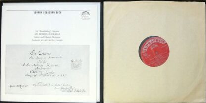 Supraphon GS ST 50 641/2 - Johann Sebastian Bach, Ars Rediviva E - Image 2