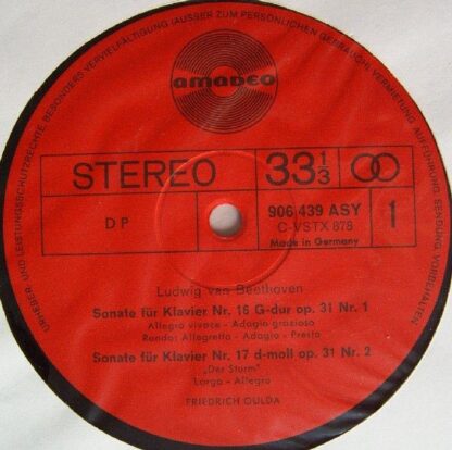 Amadeo 906 434/444 ASY - Ludwig van Beethoven, Friedrich Gulda - - Image 12