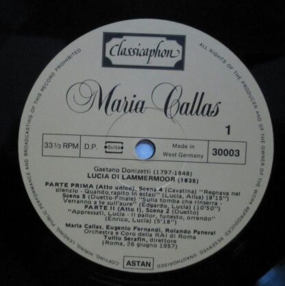 Classicaphon 30002, 30003, 30015, 30016, 30006 - Maria Callas - - Image 5