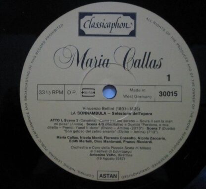 Classicaphon 30002, 30003, 30015, 30016, 30006 - Maria Callas - - Image 7