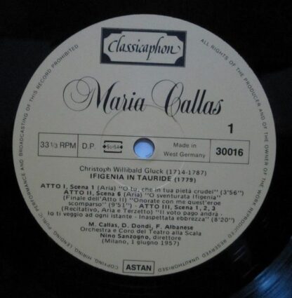 Classicaphon 30002, 30003, 30015, 30016, 30006 - Maria Callas - - Image 9