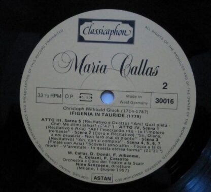 Classicaphon 30002, 30003, 30015, 30016, 30006 - Maria Callas - - Image 10