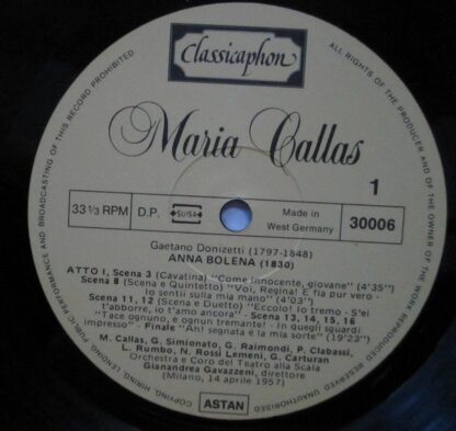 Classicaphon 30002, 30003, 30015, 30016, 30006 - Maria Callas - - Image 11