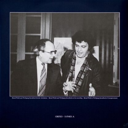 Orfeo (2) S 074831 A - Johann Rudolf Zumsteeg, Bernd Weikl, Wolf - Image 13