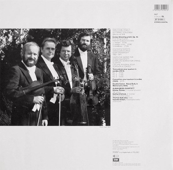 His Master's Voice 27 0100 1 - Igor Stravinsky, Gottfried von Ei - Image 4