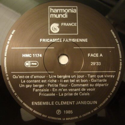 harmonia mundi France HMC 1174 - Ensemble Clément Janequin, Domi - Image 3