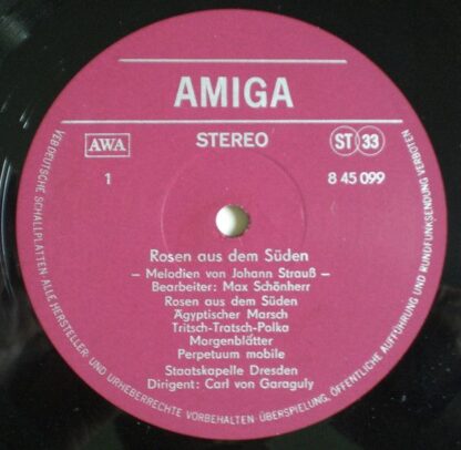 Amiga 8 45 099 - Johann Strauss Jr. - Rosen Aus Dem Süden (Johan - Image 3