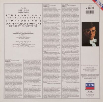 DECCA 6.44127 - Carl Nielsen, San Francisco Symphony, Herbert Bl - Image 2