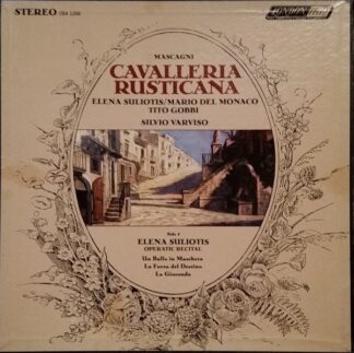 London Records OSA 1266 - Pietro Mascagni, Elena Souliotis, Mari