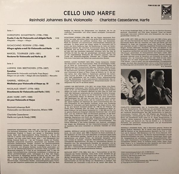 FSM FSM 53 202 EB - Ludwig van Beethoven, Christoph Schaffrath, - Image 2