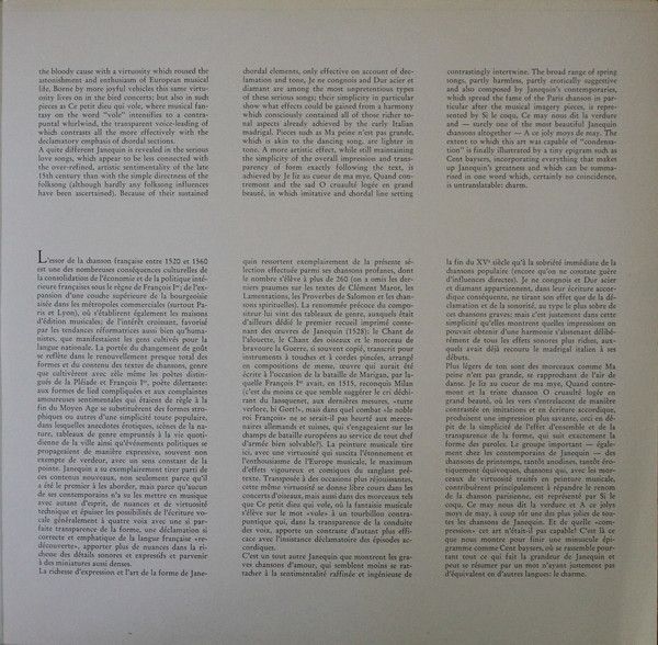 Telefunken 6.41877 AW - Clément Janequin - Chansons Françaises - Image 12