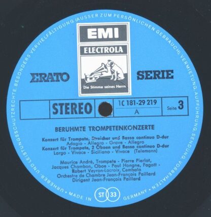 Die Stimme Seines Herrn 1 C 181-29 218/21 - Maurice André - Berü - Image 6
