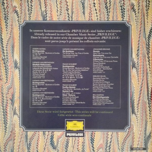 Deutsche Grammophon 2733 001 - Béla Bartók,The Hungarian Quartet - Image 4