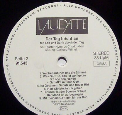 Laudate 91.543 - Stuttgarter Hymnus-Chorknaben, Gerhard Wilhelm - Image 11