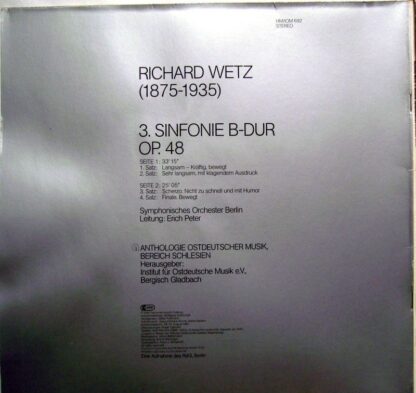 deutsche harmonia mundi Digital HM/IOM 692 - Richard Wetz, Berli - Image 5