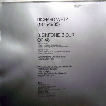 deutsche harmonia mundi Digital HM/IOM 692 - Richard Wetz, Berli - Image 6