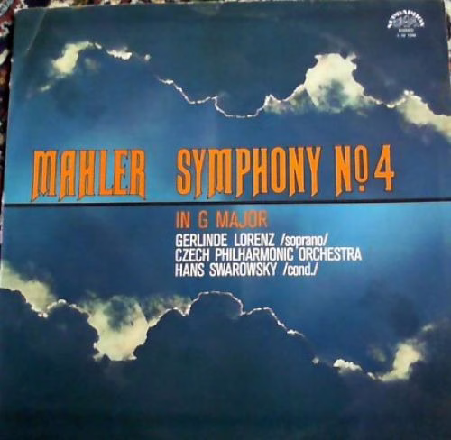 Supraphon 1 10 1346 - Gustav Mahler, Gerlinde Lorenz, The Czech - Image 3