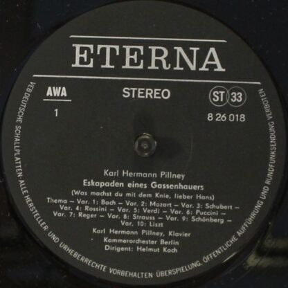 Eterna 8 26 018 - Various - Musikalische Eulenspiegeleien - Image 3