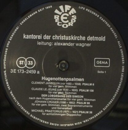 Life E Records 3E 173-2459 - Kantorei der Christuskirche Detmold - Image 3