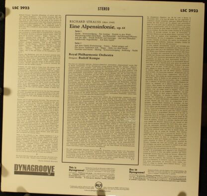 RCA Victor Red Seal LSC-2923 - Rudolf Kempe, Royal Philharmonic - Image 2