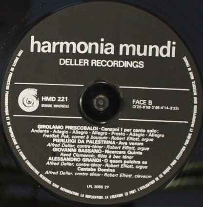 harmonia mundi France HM 221 - Claudio Monteverdi, Alessandro Gr - Image 4