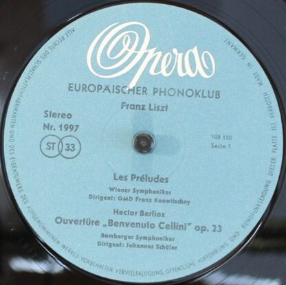 Opera 1997 - Les Preludes/ "Der Römische Karneval" Op.9/ Ouvertü - Image 4