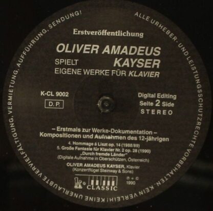 K-Classic K-CL 9002 - Oliver Amadeus Kayser - Oliver Amadeus Kay - Image 5