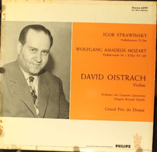 Philips 6299 - Igor Stravinsky, Wolfgang Amadeus Mozart, David O