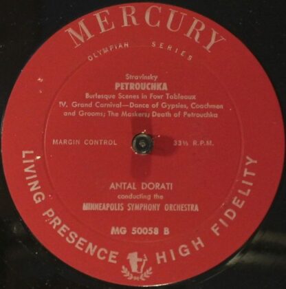 Mercury MG 50058 - Antal Dorati, Minneapolis Symphony Orchestra, - Image 4