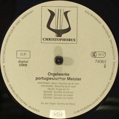 Christophorus 74063 - Dorthy de Rooij - Orgelwerke Portugiesisch - Image 4