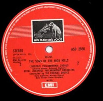 His Master's Voice ASD 2958 - Frederick Delius, Royal Liverpool - Image 3