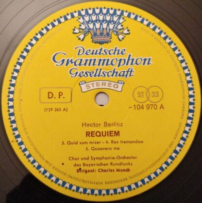 Deutsche Grammophon 104 969/70 - Hector Berlioz, Chor Des Bayeri - Image 5