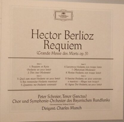 Deutsche Grammophon 104 969/70 - Hector Berlioz, Chor Des Bayeri - Image 10